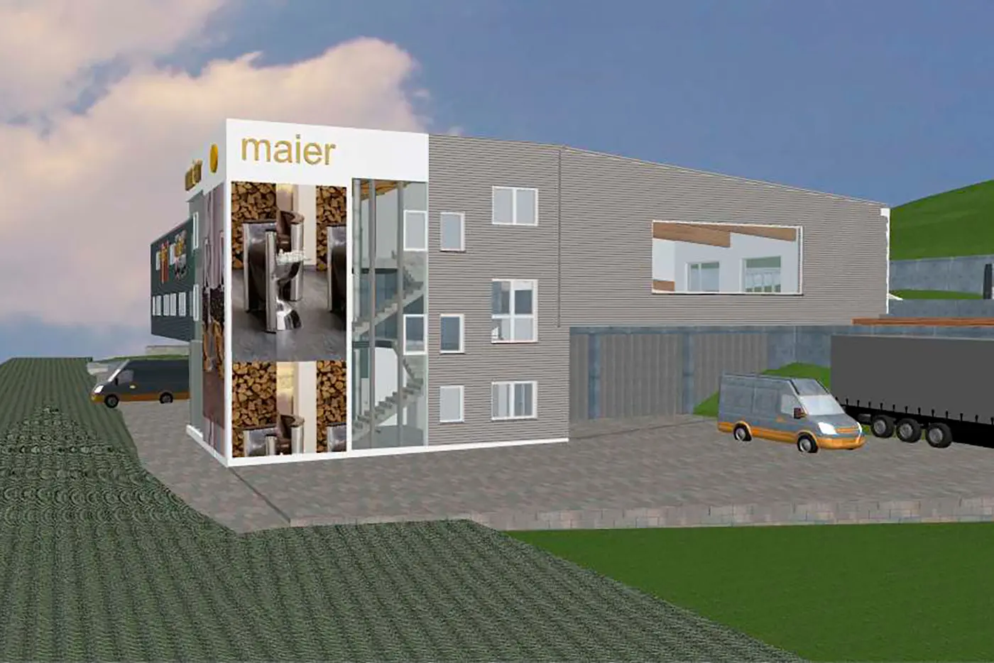 Maier GmbH - Firmenzentrale & Showroom Haus/Ennstal
