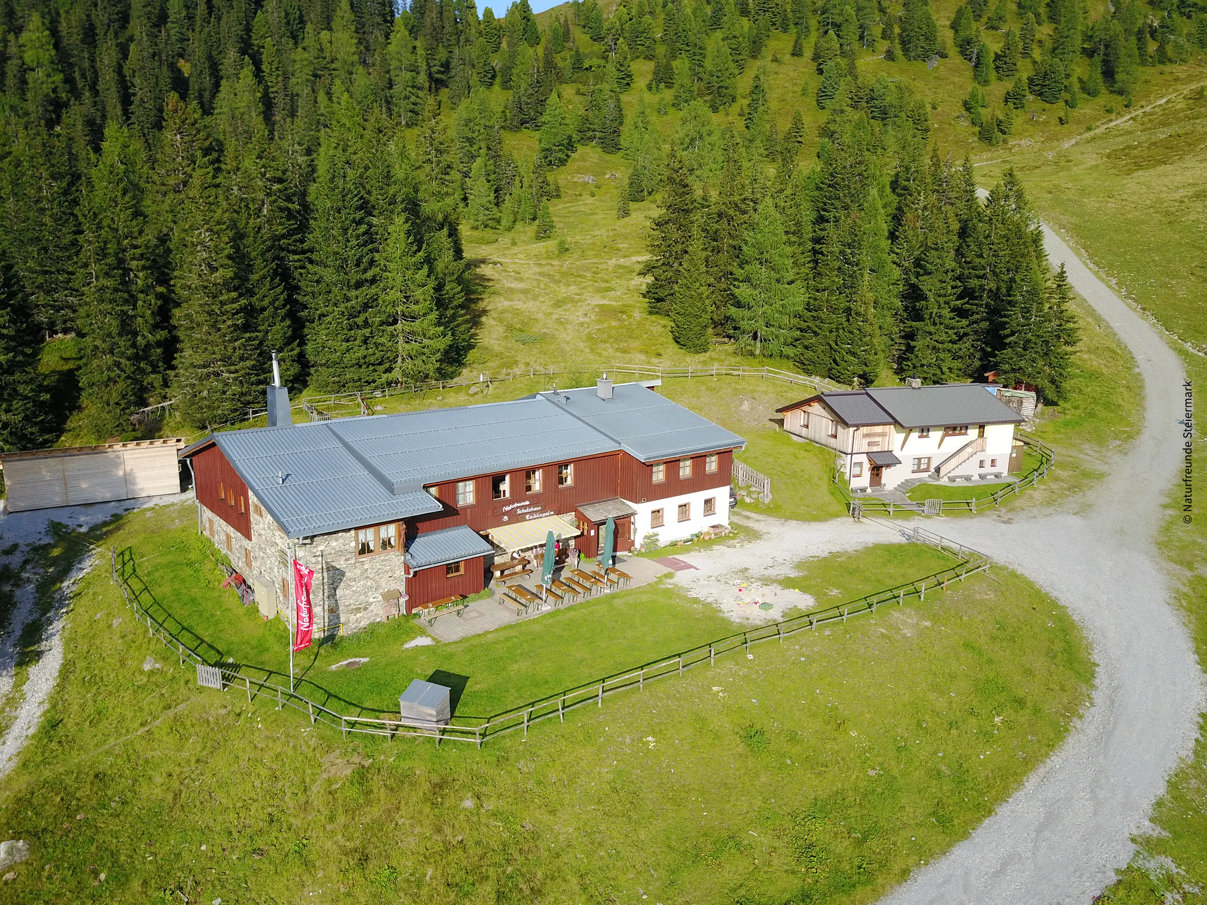 Hauser Kaiblingalm - vor dem Umbau (©Naturfreunde Steiermark)