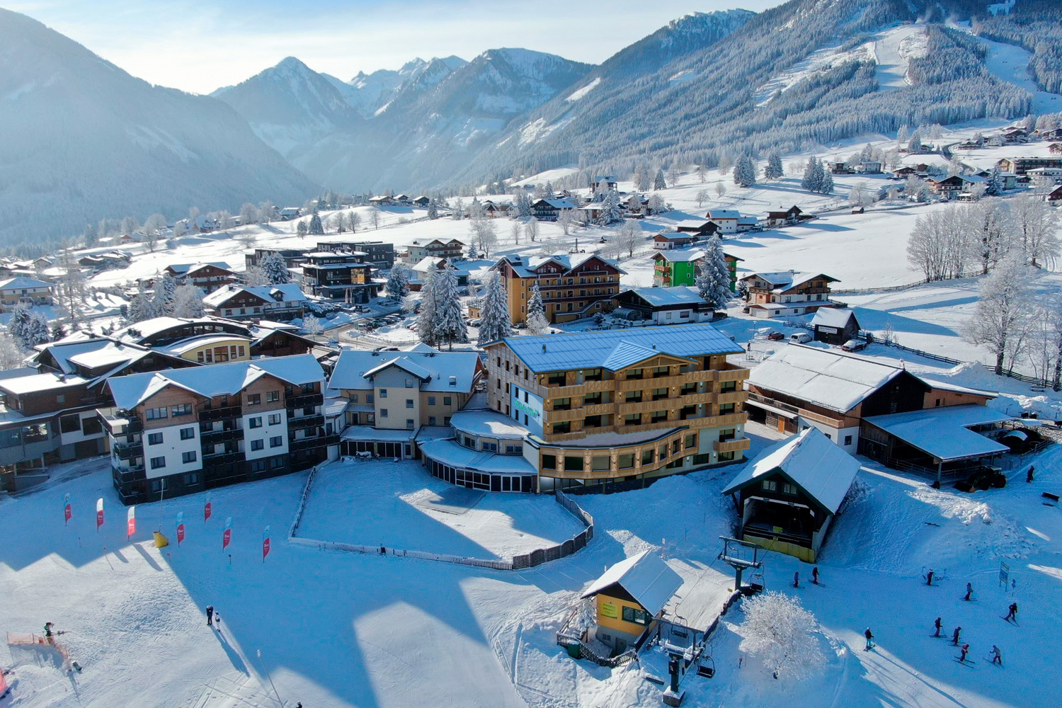 Visualisierung Hotel Moser - Außenaufnahme