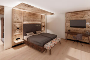 Visualisierung Hotel Moser - Zimmer