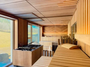 Hotel Pehab, Ramsau am Dachstein - Panoramasauna (©Markus Fattinger)